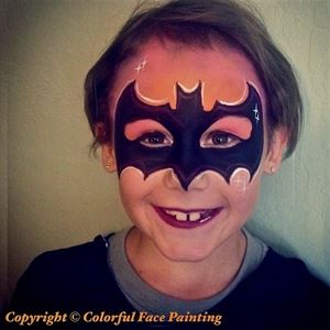 Colorful Party Face Painting