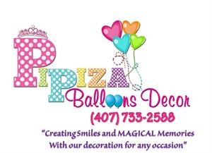 Pipiza Balloons Decor