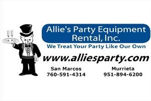 Allies Party Equipment Rental, Inc.