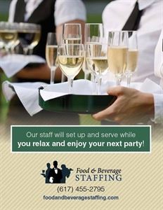 Food and Beverage Staffing Boston