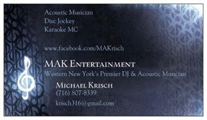 Michael Krisch - MAK Entertainment