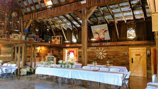 Barn Star Events Waynesville  NC  Wedding  Venue 