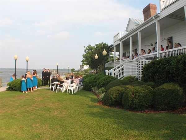 White Oak River Bistro Swansboro  NC  Wedding  Venue 