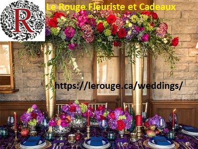 Le Rouge Fleuriste Et Cadeaux Saint Laurent Qc Wedding