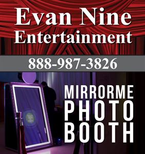 Evan Nine Entertainment-Wedding DJ/MC, Wedding Photography, Wedding Officiant, MIrror Photobooth