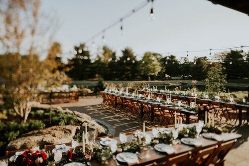 The Barn At Thunderhead Pines Smithville Oh Wedding Venue