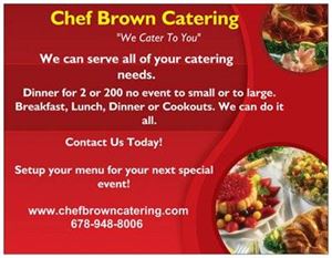 Chef Brown Catering