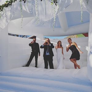 Leap of Faith Wedding Bounce House Rentals