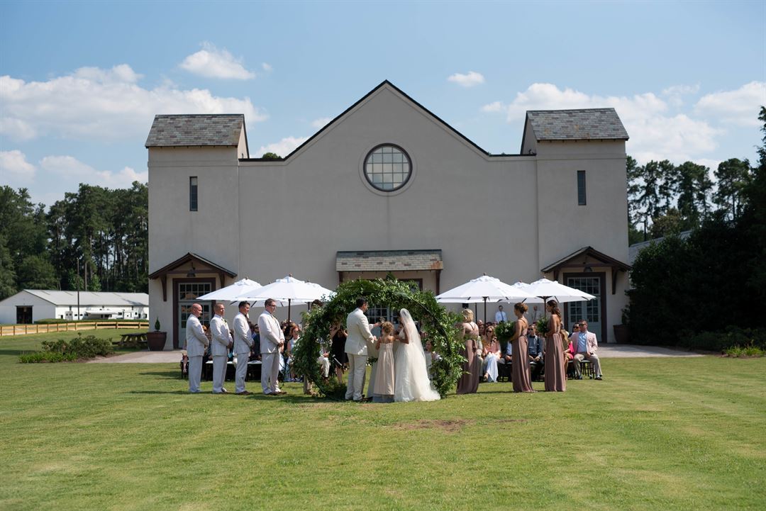 The Fair Barn Pinehurst Nc Wedding Venue