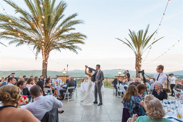 Corona CA outdoor wedding Venue
