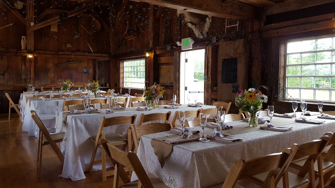 Pioneer Wedding Barn Franconia, NH Wedding Venue