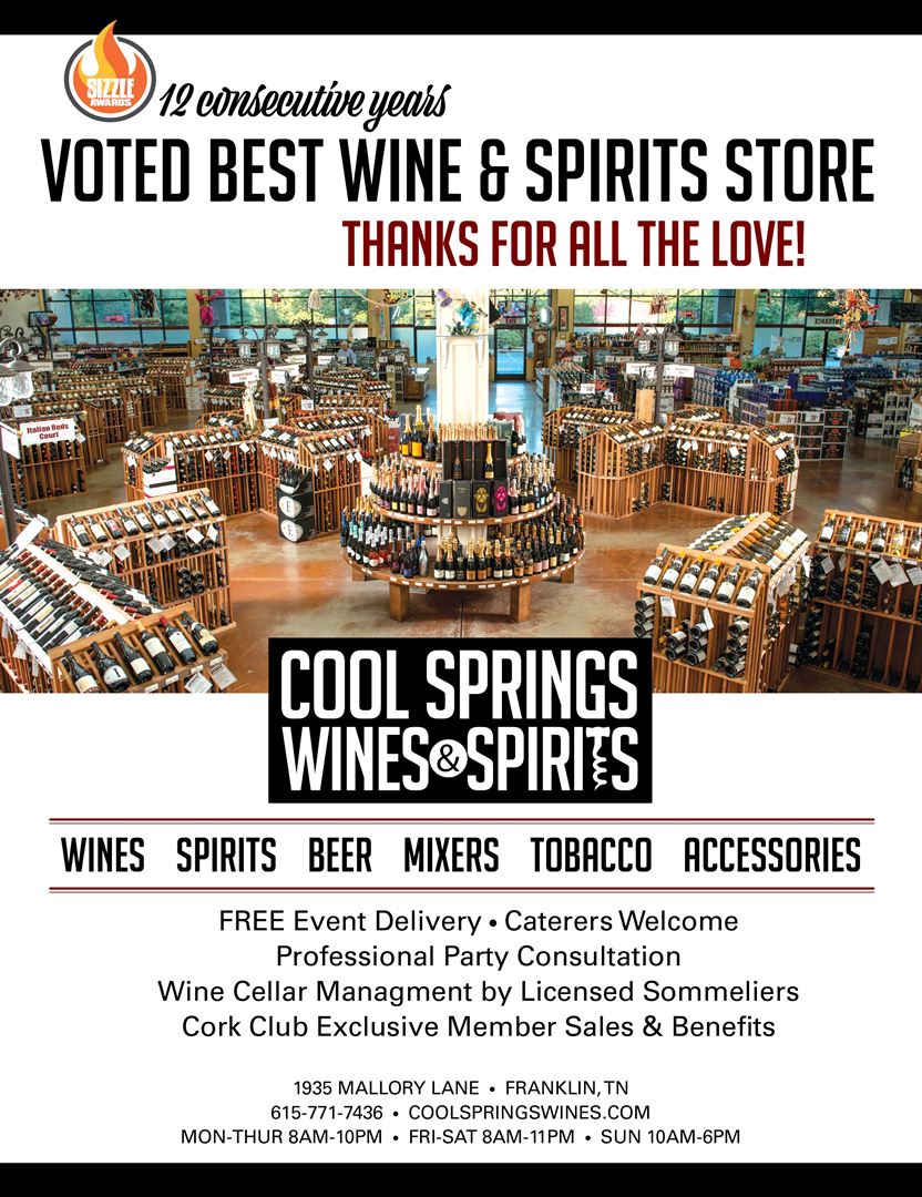 Cool Springs Wines Spirits Franklin Tn Caterer