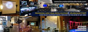 Sound And Video Services & Rentals