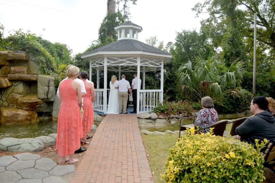 wedding chapel by the sea