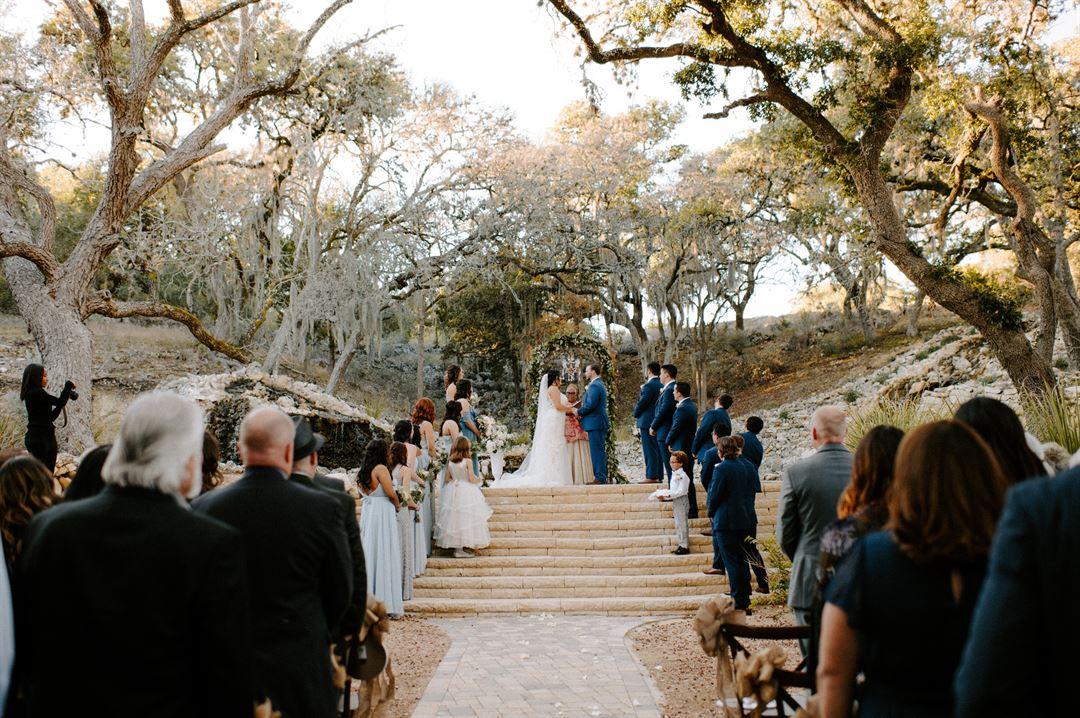 Hidden Falls Spring Branch, TX Wedding Venue