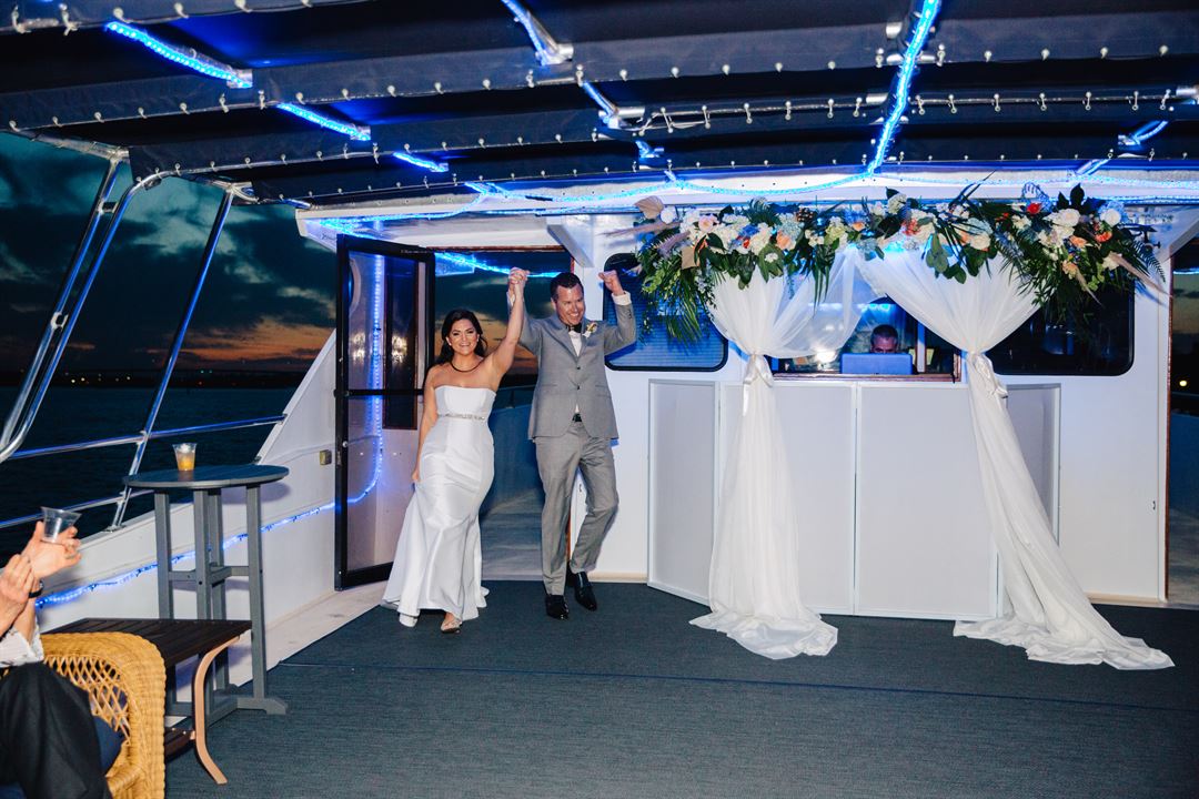 yacht wedding charleston sc