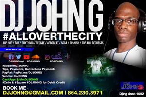 DJJOHNG ALLOVERTHECITY - Columbia and the Midlands South Carolina