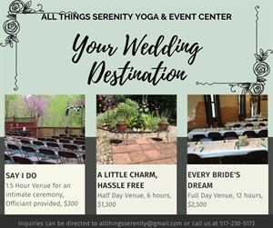 All Things Serenity Yoga & Event Center