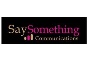 Say Something Communications Inc.