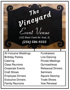 The Vineyard Event Venue