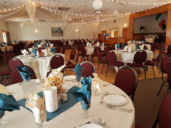 Italian Canadian Club - Lethbridge, AB - Wedding Venue