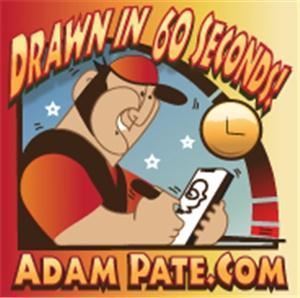 60 Second Caricatures By Adam Pate/Custom Drawn Studio
