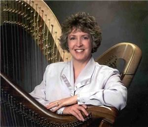 Harpist Serena O'Meara