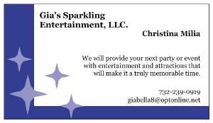 Gia's Sparkling Entertainment, LLC.
