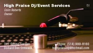 HighPraise  Dj Service