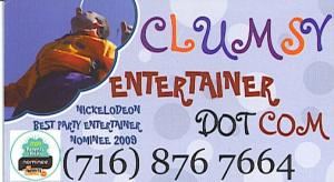 Clumsy The Entertainer