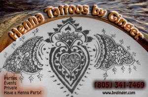 Henna Tattoos by Ginger