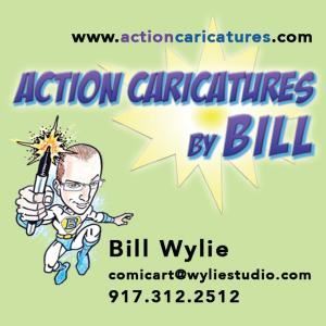 Action Caricatures by Bill